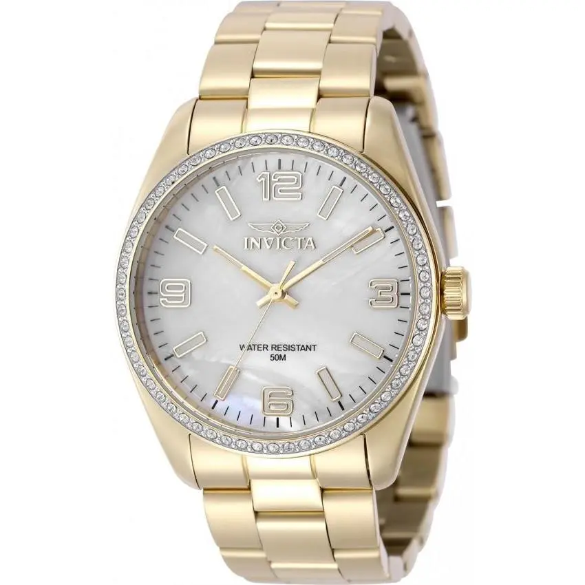 Invicta Women`s Specialty Quartz Polycarbonate Watch Rose Gold Tone 50131