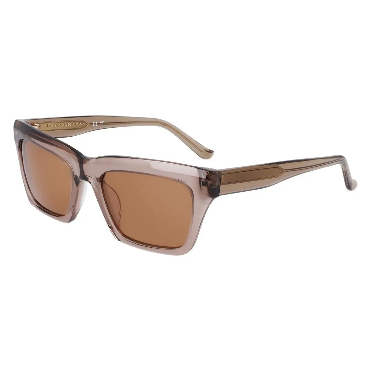 Donna Karan DO 515 S Champagne Crystal 207 Size 53 Sunglasses