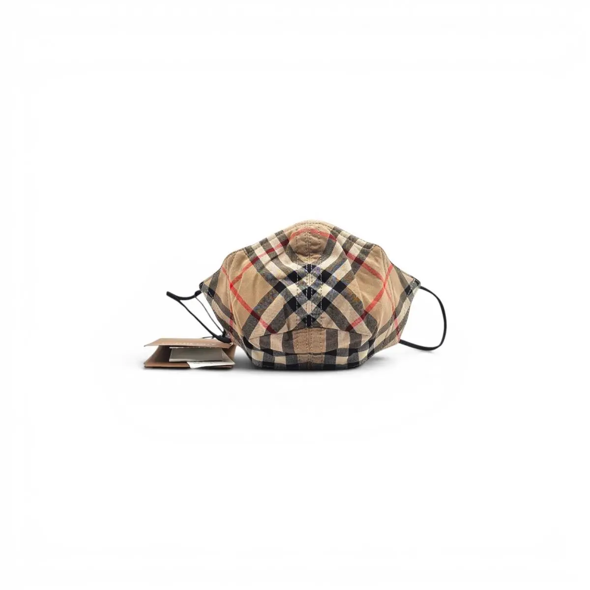 Face Mask with Pouch Bag - Vintage Check TB Monogram - Beige Brown Beige by Burberry
