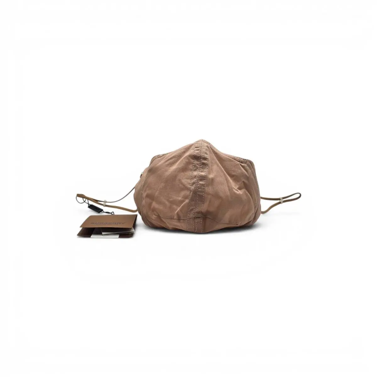 Face Mask with Pouch Bag - Vintage Check TB Monogram - Beige Brown Pink by Burberry