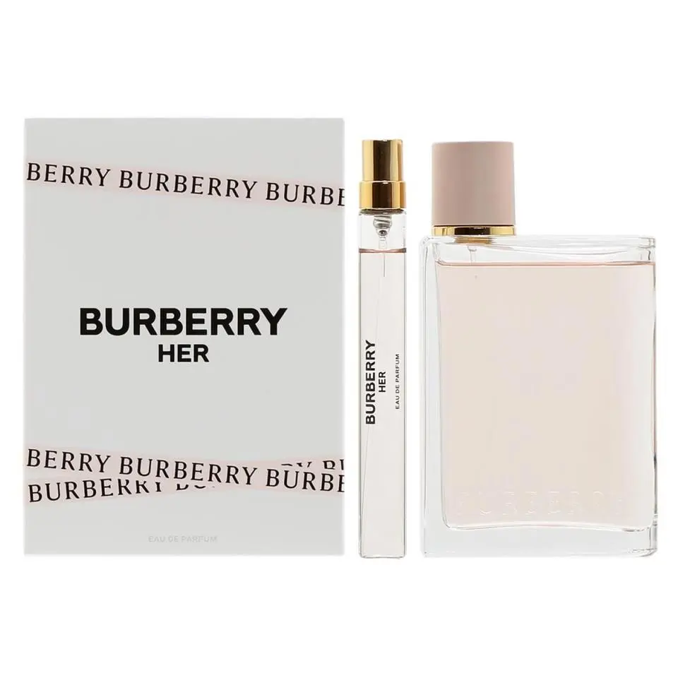 Her Edp 2pcs Travel Exclusive Gift Set For Women by Burberry