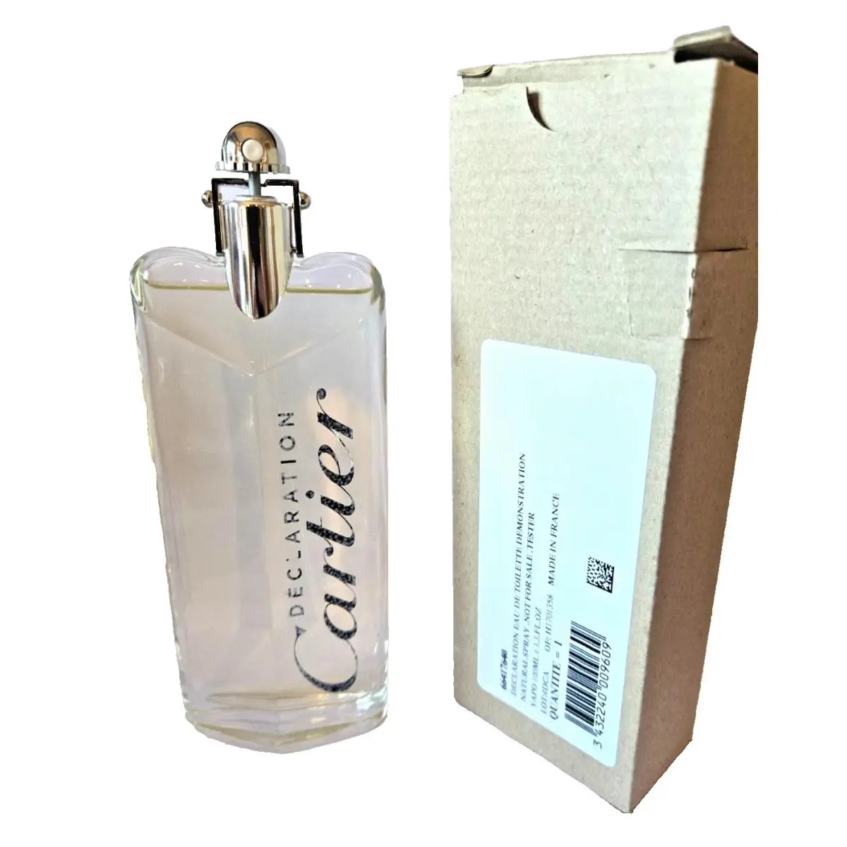 Cartier Declaration Eau DE Toilette Spray - 3.3 Oz. T Boxed