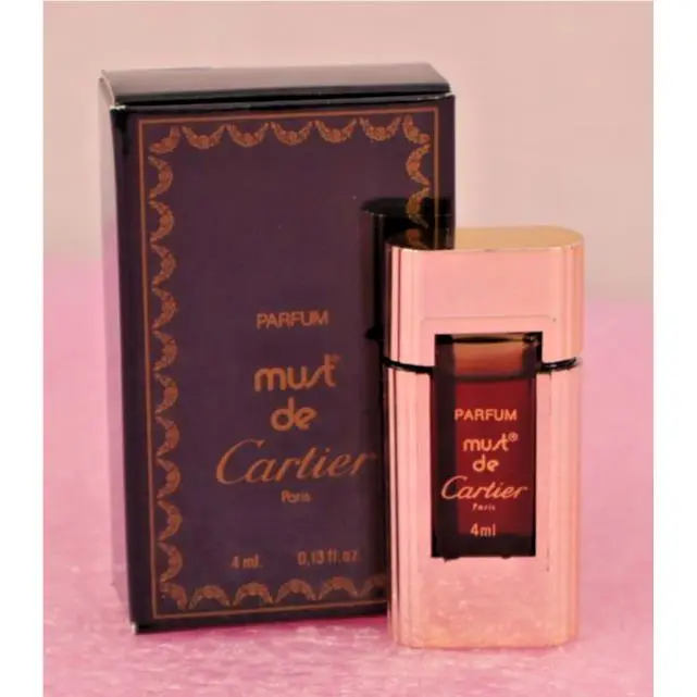 Vintage Must DE Cartier For Women Mini Parfum 4ml 0.13 fl oz