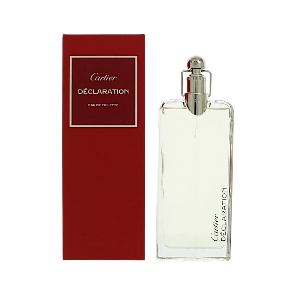 Declaration 3.3 Oz Eau De Toilette Spray by Cartier Box For Men