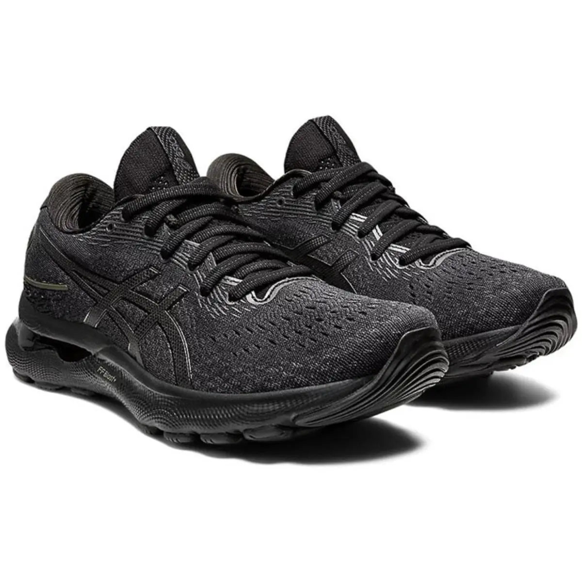Asics Gel-nimbus 24 1012B201-002 Sneakers Women`s 5 Black Running Shoes DWA3013