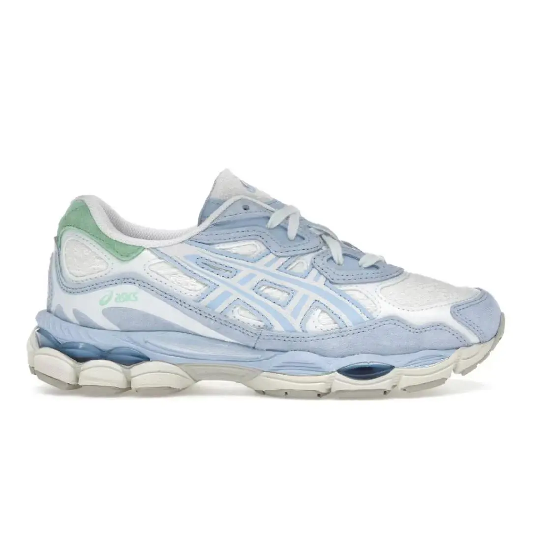 Asics Gel-nyc Airy Blue Stone Wash Men`s 1203A826-400
