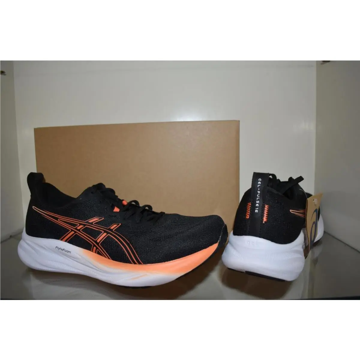 Asics shoes - Asics Gel Pulse 16 - Gel Pulse - 1011B962 001 - Black 4