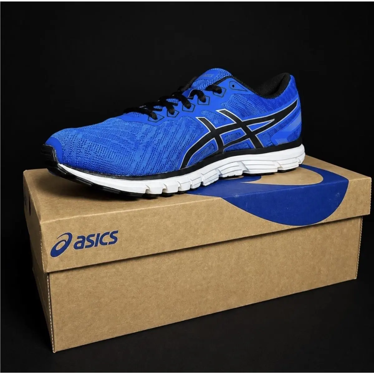 Asics Gel - Zaraca 5 B Men’s Running Blue Shoes Sz 8