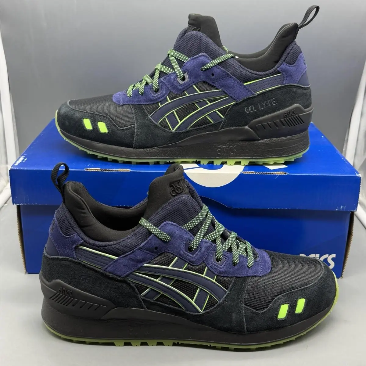 Asics Gel-lyte MT Men’s Size 9.5 Classic Casual Athletic Shoes ‘black/peacoat’