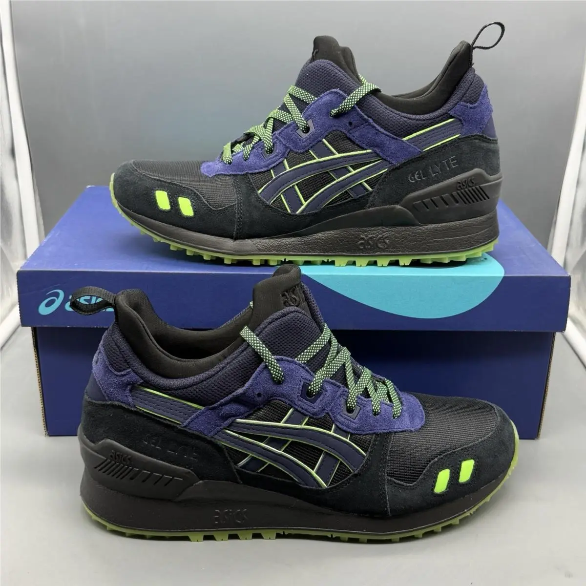 Asics Gel-lyte MT Men’s Size 8.5 Classic Casual Athletic Shoes ‘black/peacoat’