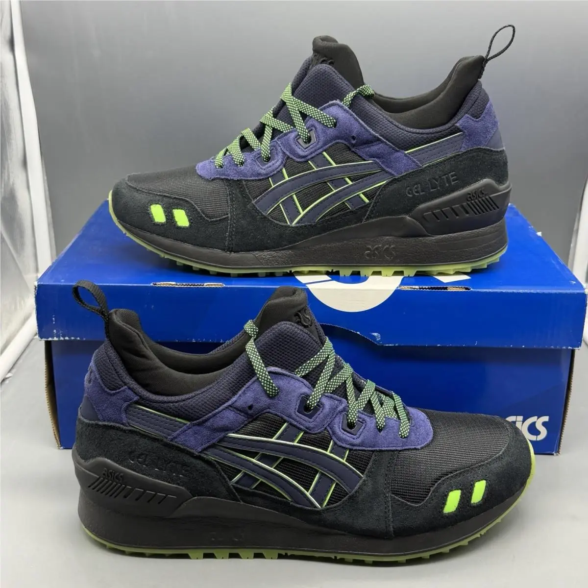 Asics Gel-lyte MT Men’s Size 9 Classic Casual Athletic Shoes ‘black/peacoat’