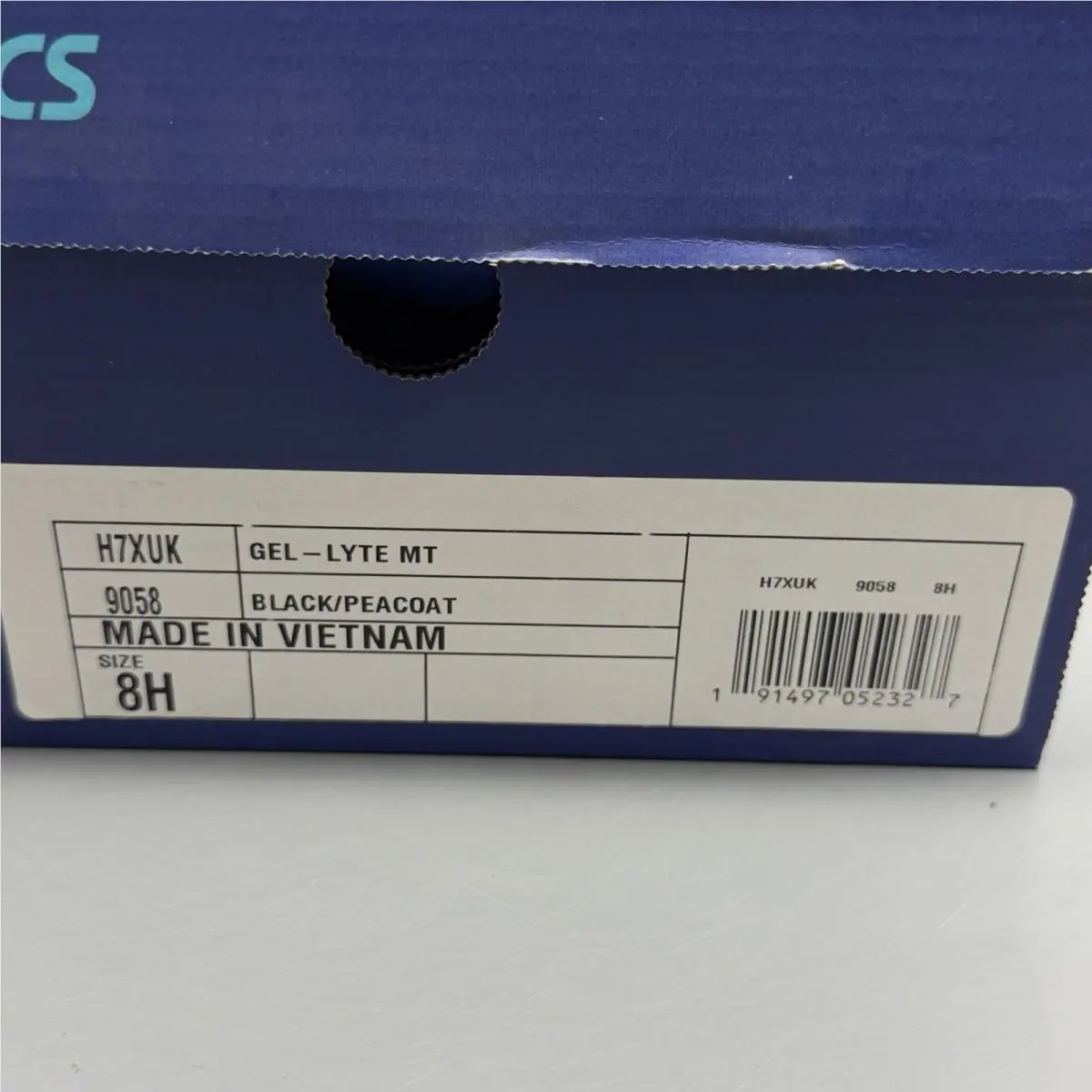 Asics shoes - ASICS GEL Lyte MT - GEL Lyte - H7XUK - Black/Peacoat (UPC: 0191497052327) 12