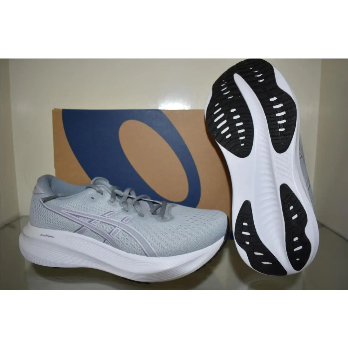 Asics Gel Excite 11 Women`s Running Shoes 1012B861 020 Size 7.5 Grey/purple