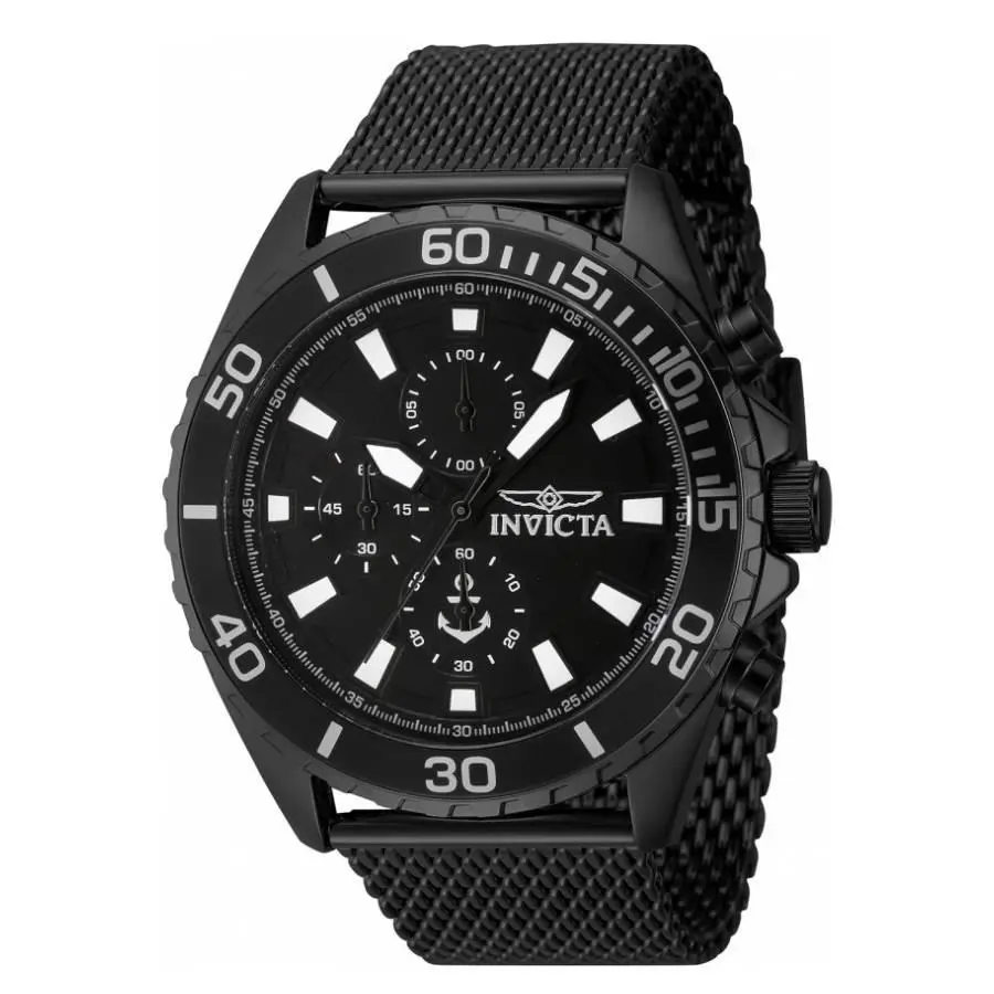 Longines Invicta 46276 Ocean Voyage Black Dial 46 mm Men`s Watch