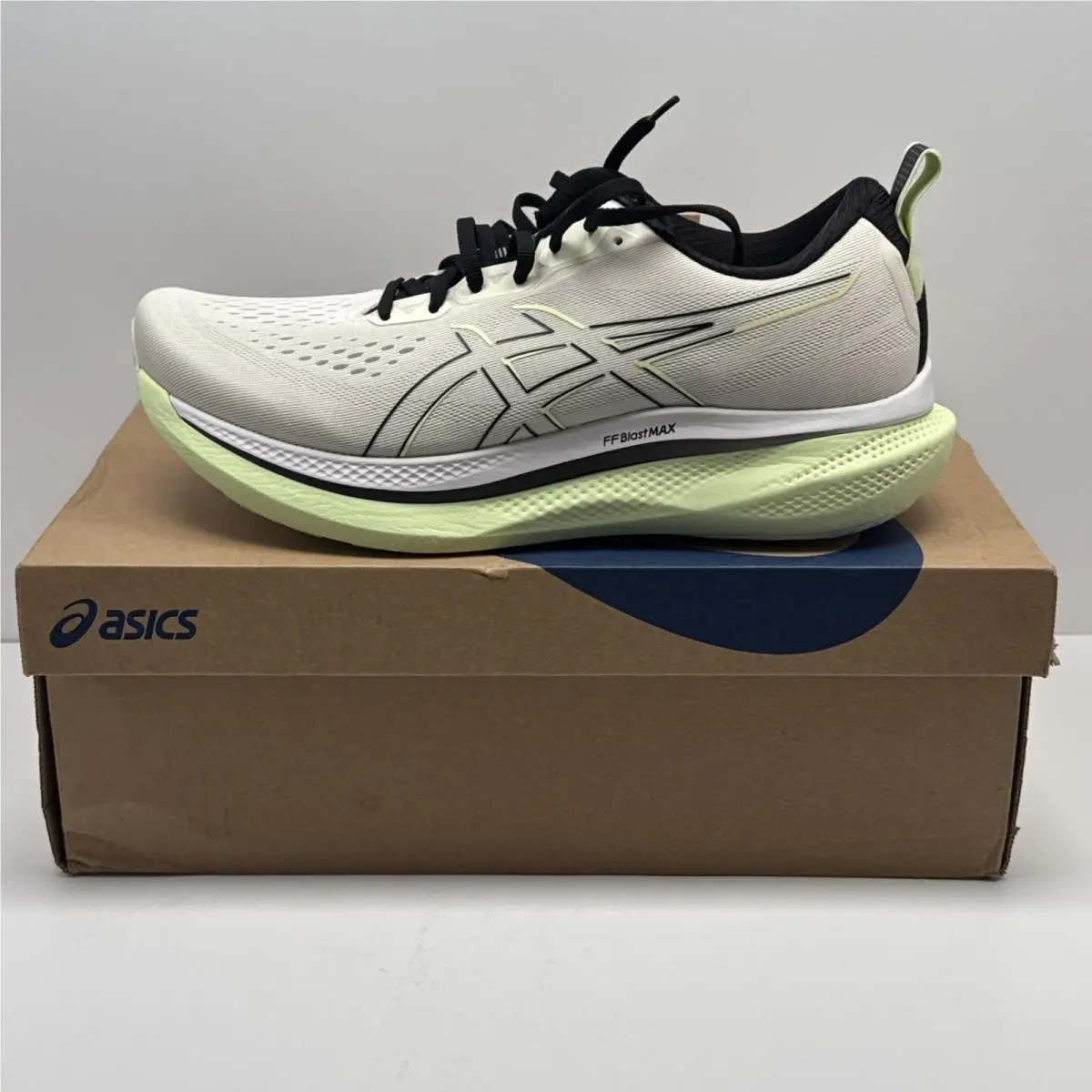 Asics Glideride Max Running Shoes Men’s Size 11 Birch/black 1011B891-200