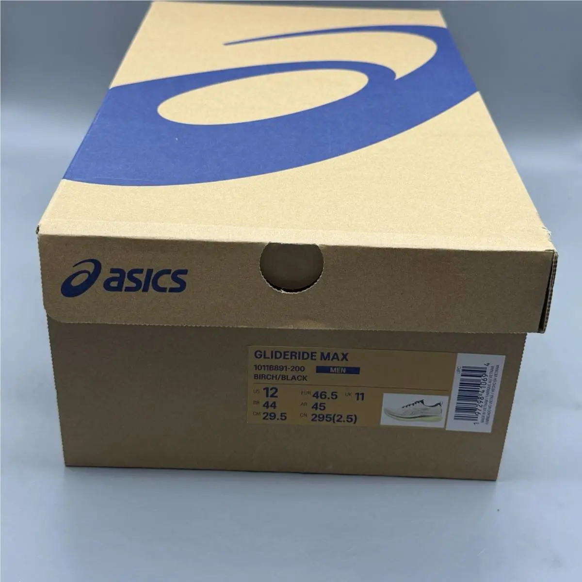 Asics shoes - Glideride MAX - Glideride MAX - 1011B891-200 - Birch/Black (UPC: 0197298410694) 13
