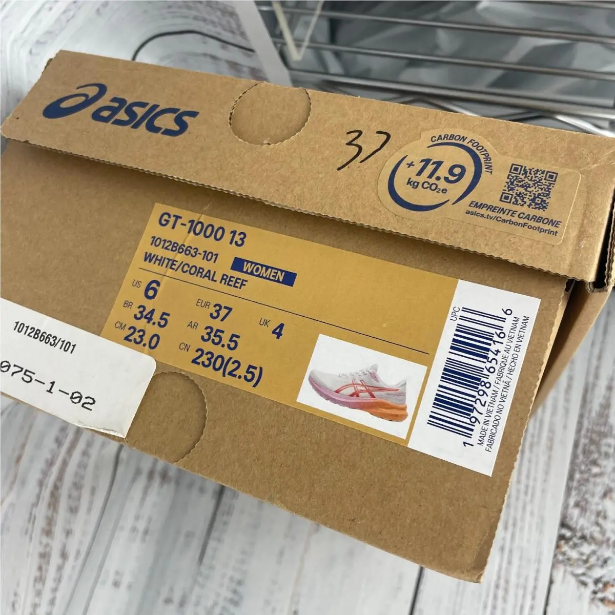 Asics shoes - ASICS GT 1000 - 1012B663-101 - White (UPC: 197298654166) 9