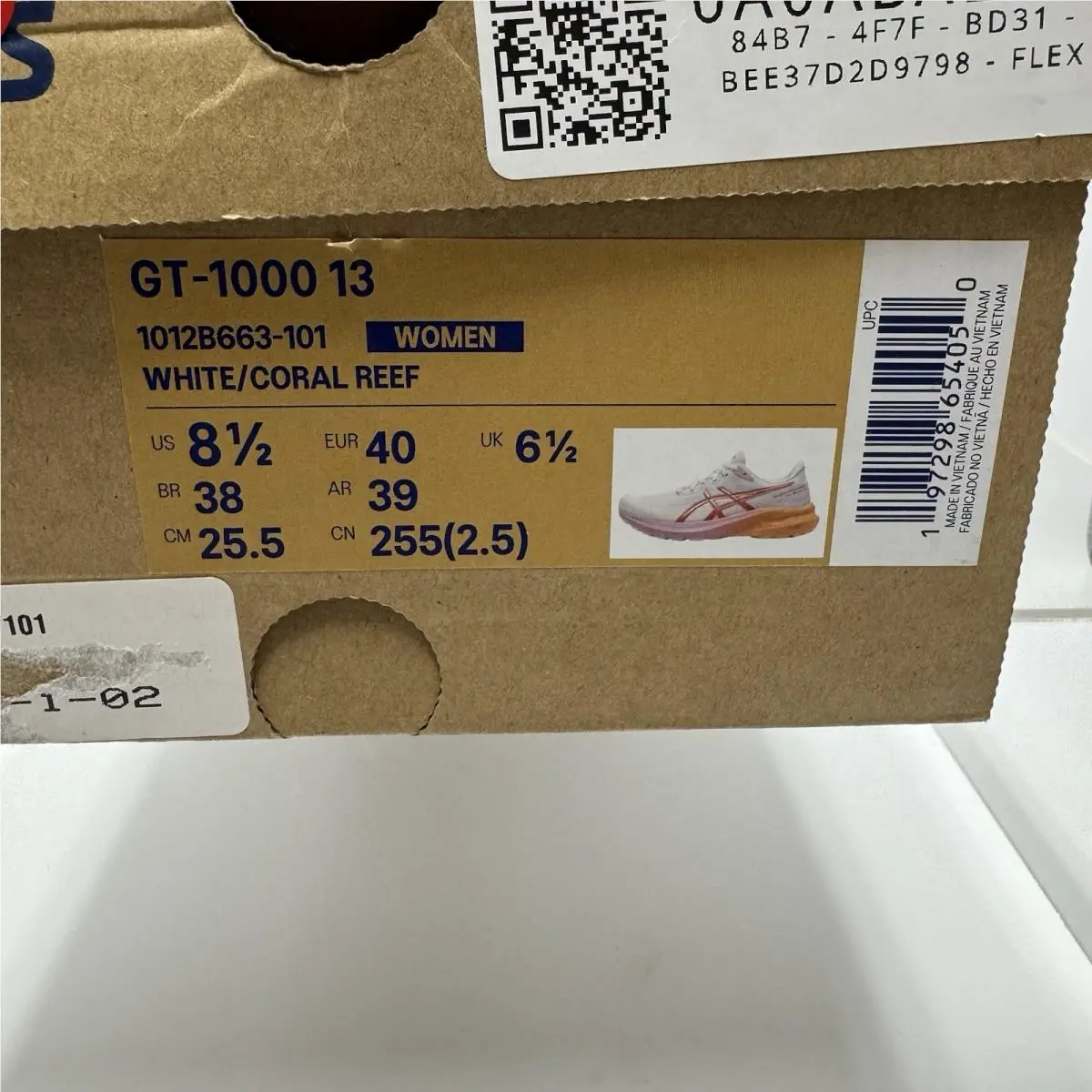 Asics shoes - ASICS GT 1000 - 1012B663-101 - White 8