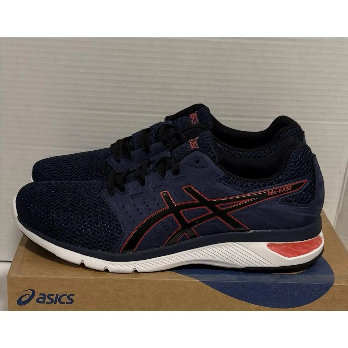 Asics Gel-ease 1011B787-400 Peacoat / Black Men`s Size 10 Spiderman Colorway