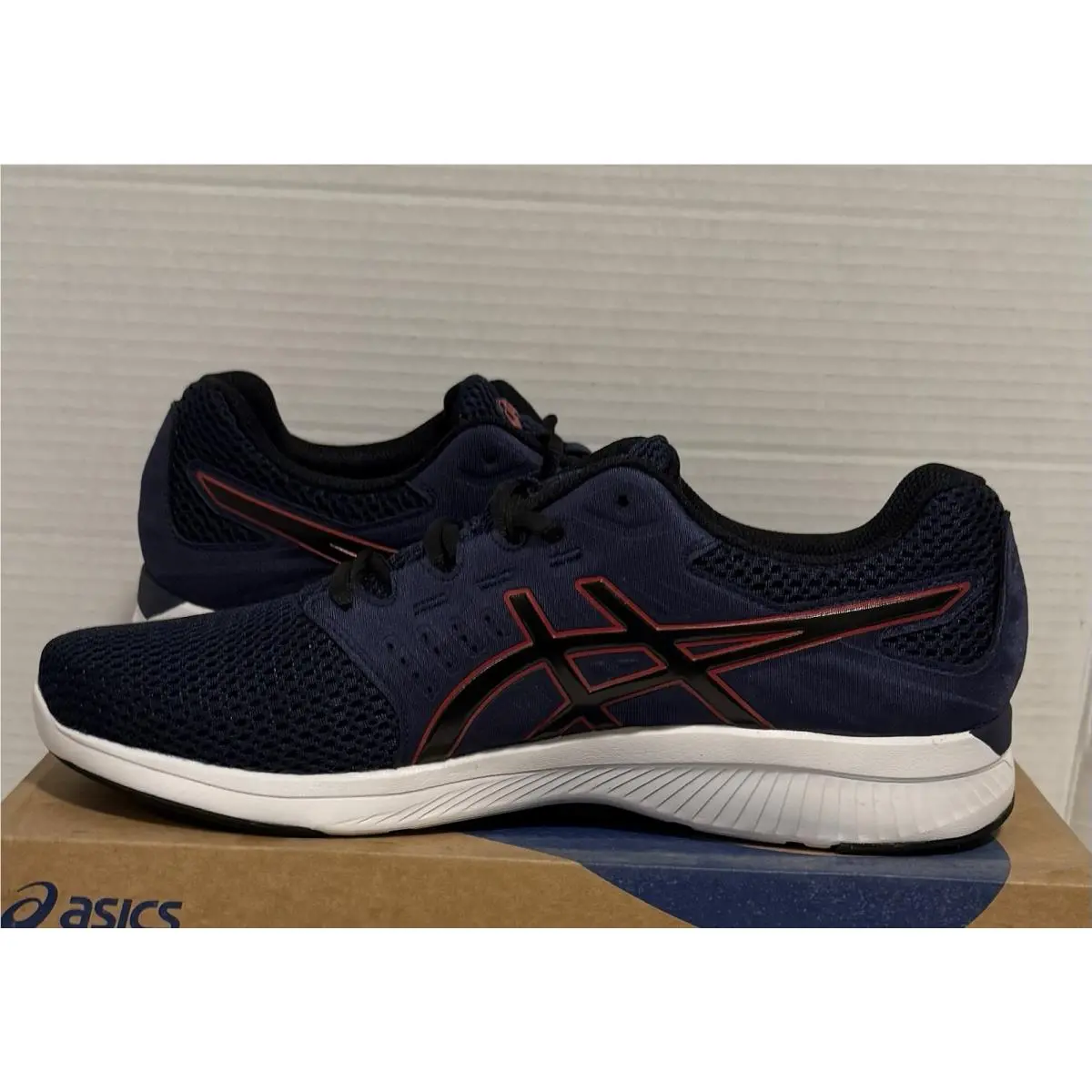 Asics shoes - Asics Gel-Ease - 1011B787-400 - Navy Blue / Black / Red / Spiderman Colorway (UPC: 4550456943728) 3