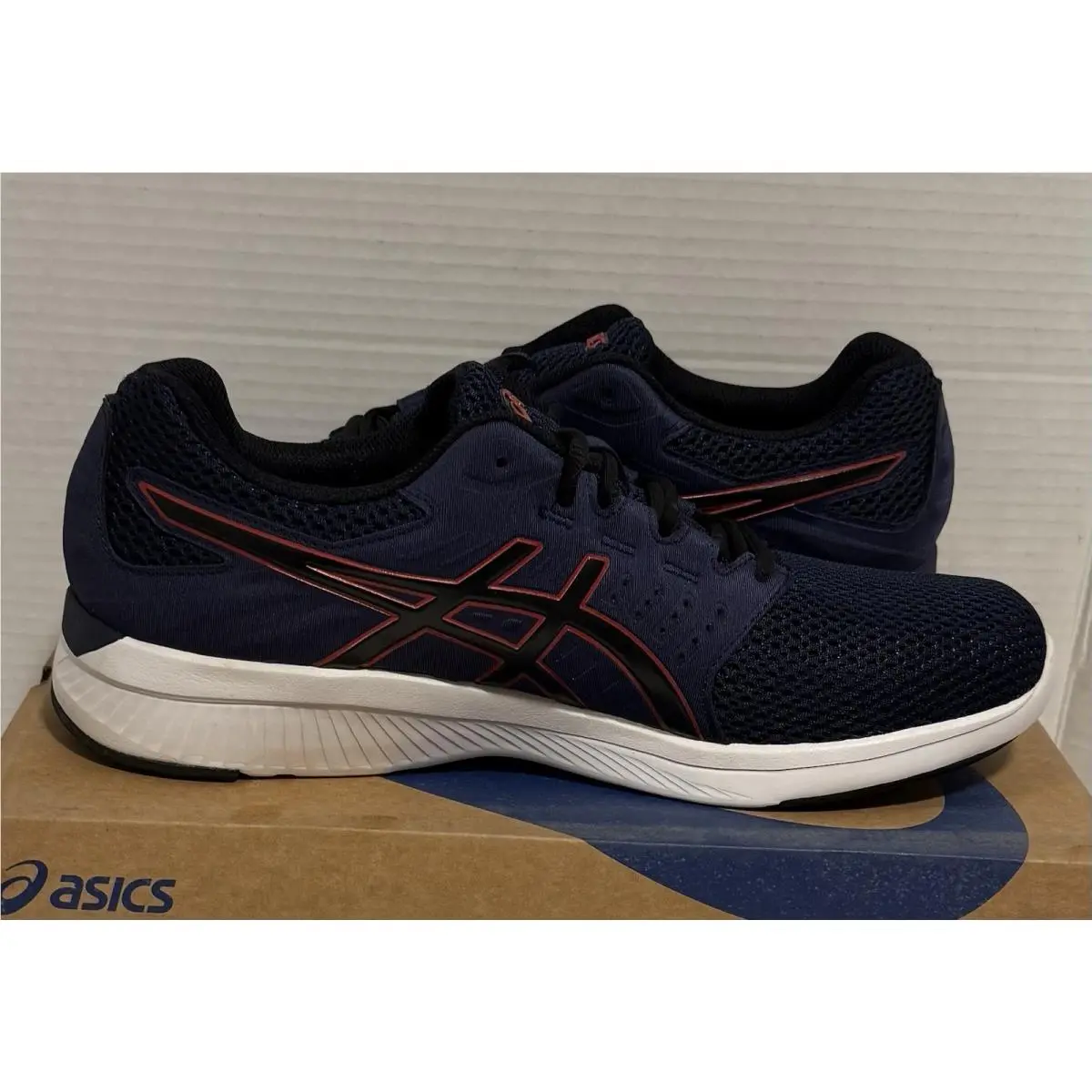 Asics shoes - Asics Gel-Ease - 1011B787-400 - Navy Blue / Black / Red / Spiderman Colorway (UPC: 4550456943728) 4