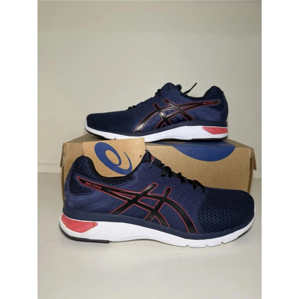 Asics Gel Ease Peacoat/black 1011B787-400 Men’s Size 9 Woman’s 10.5