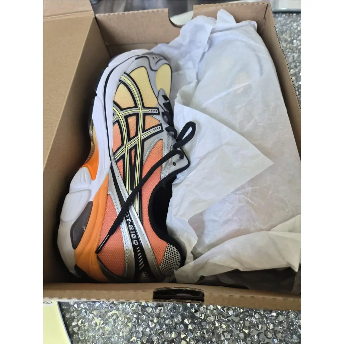 Asics shoes - 1203A783 - 1203A783 - Sun Peach/ Banana Cream 8