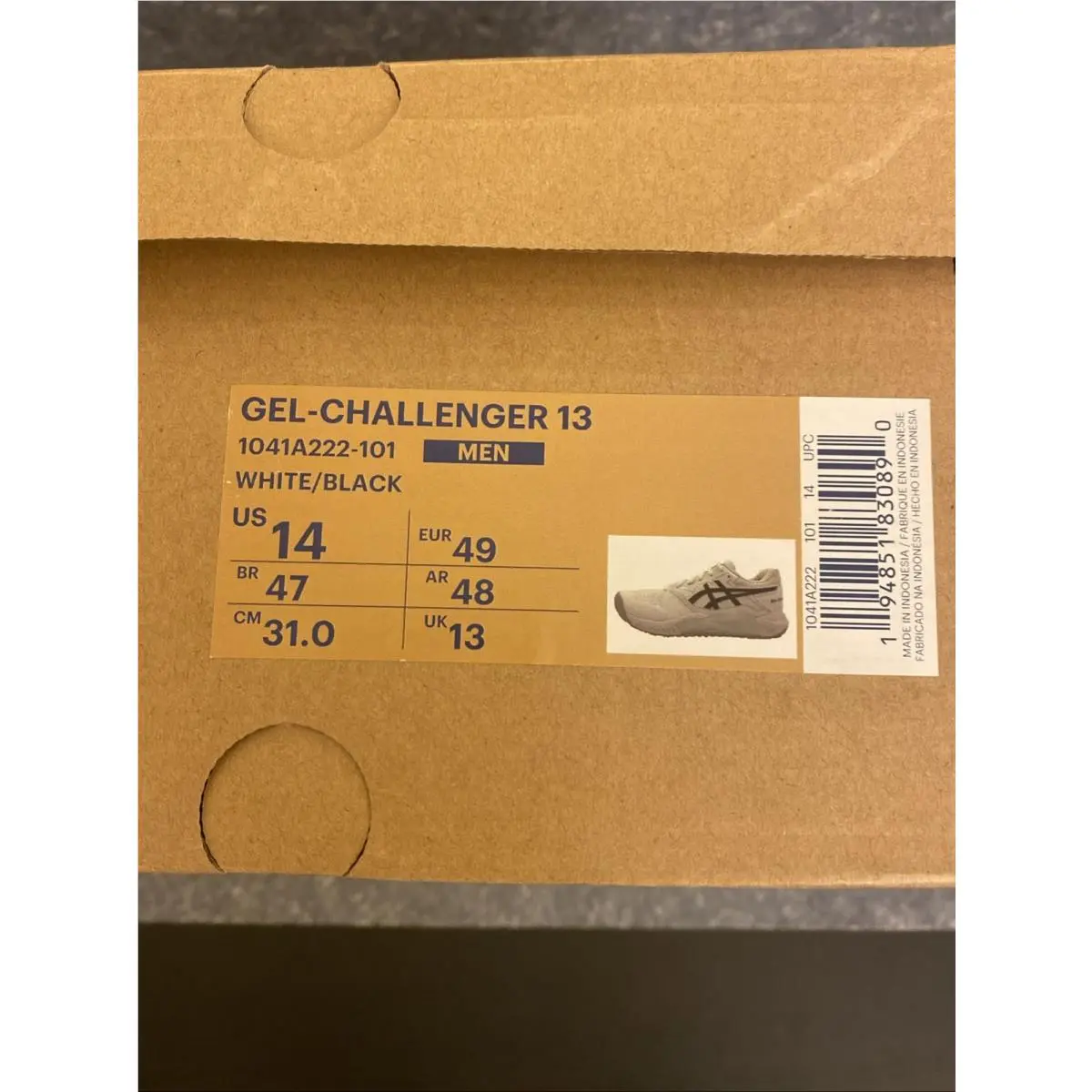 Asics shoes - ASICS GEL-Challenger 13 - 1041A222-101 - White (UPC: 0194851830890) 8