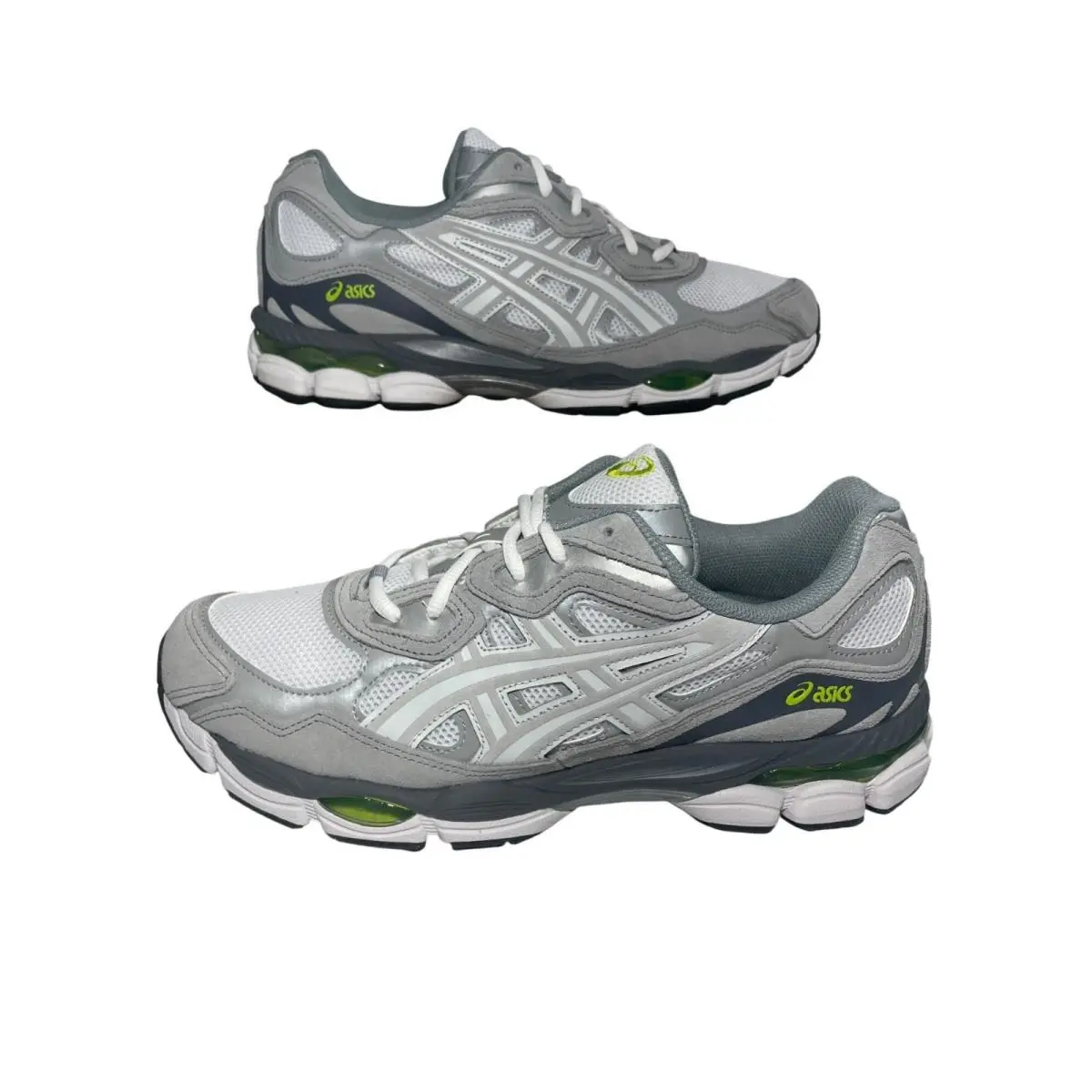 Asics Gel-nyc Running Athletic Shoes White/glacier Grey US 11 Men/12.5 Women