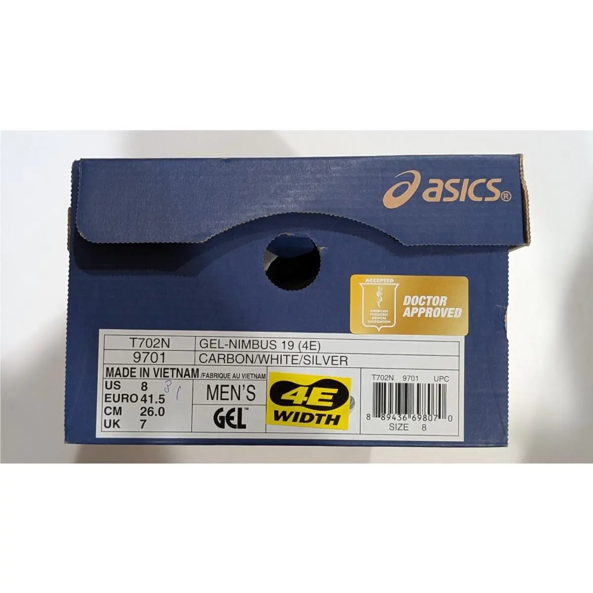 Asics shoes - ASICS Gel Nimbus - Gel Nimbus - T702N - Gray 0