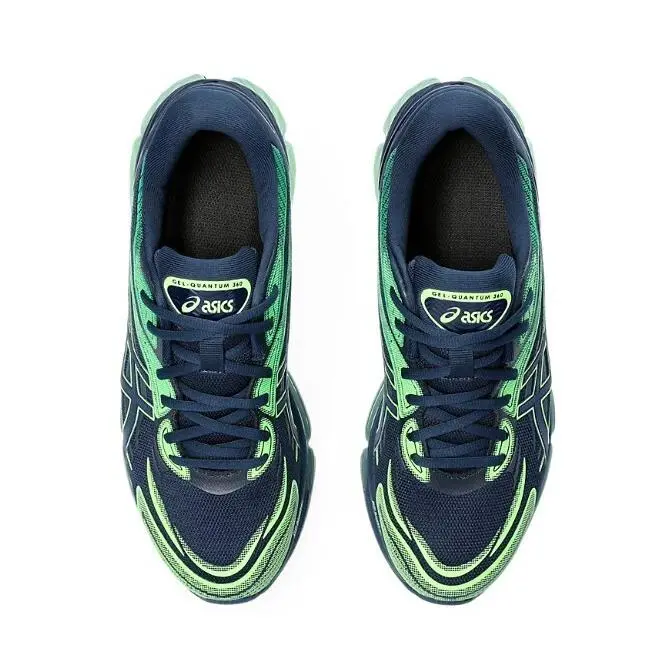 Asics shoes - Gel-Quantum 360 VIII - VIII - 1203A305-400 - Night Sky / Illuminate Green (UPC: 4550457189385) 6