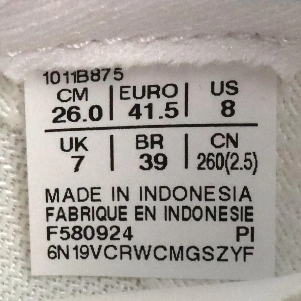 Asics shoes - 1011B875101 - 1011B875-101 - White/Black (UPC: 197298675932) 3