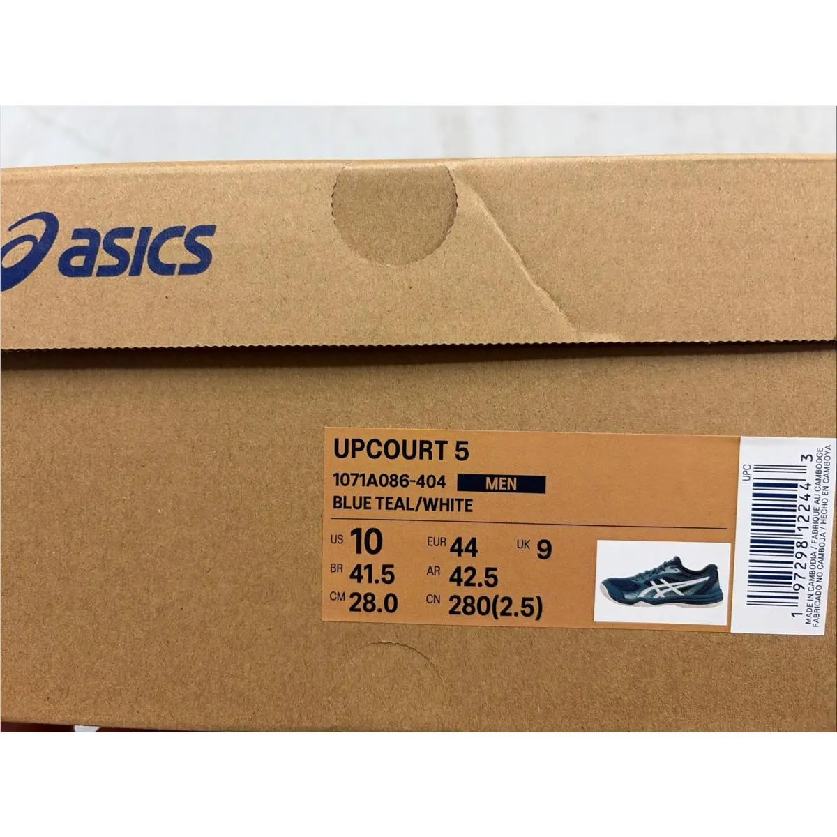 Asics shoes - ASICS Upcourt - Upcourt - 1071A086-404 - White 0