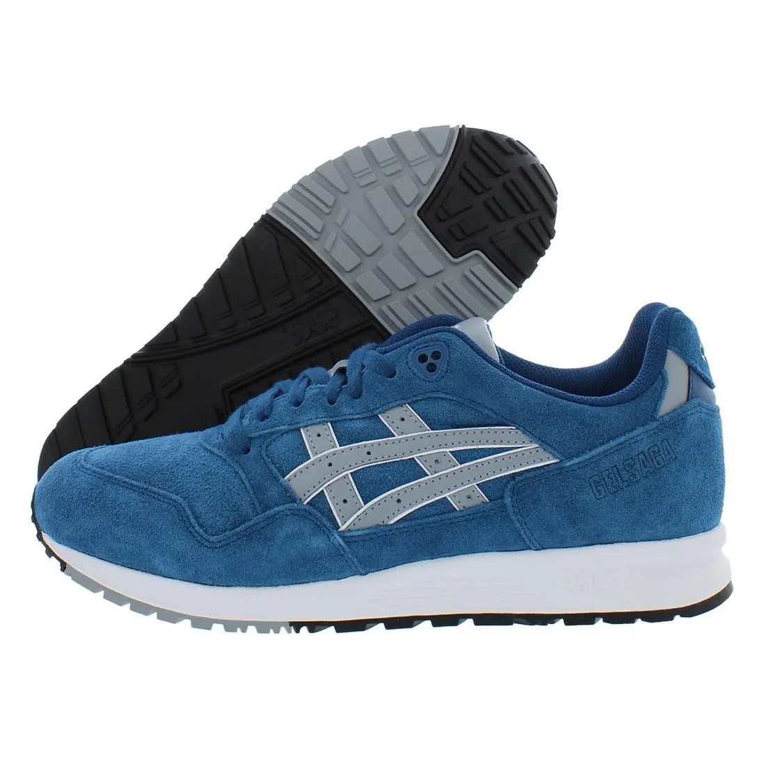 Asics Gelsaga Mens Shoes Size 5.5 Color: Mako Blue/sheet Rock