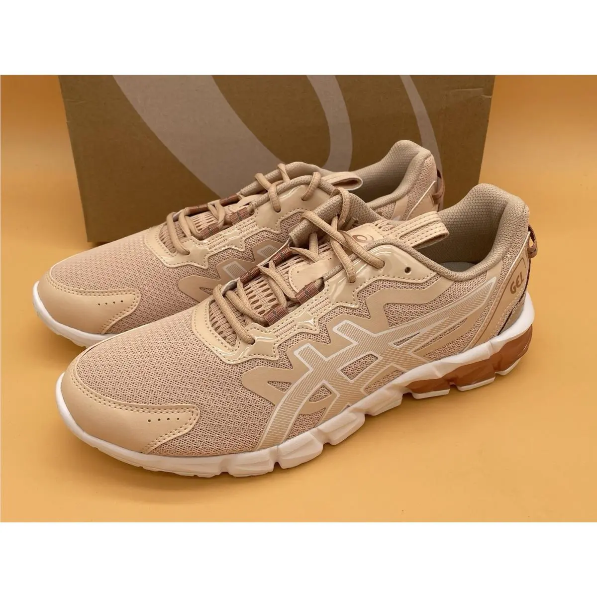 Size 11 - Asics Women’s Gel-quantum 90 Running Shoes Bisque / Rose Gold