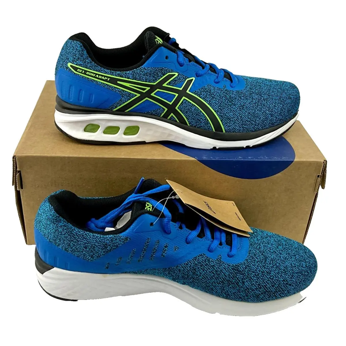 Asics shoes - ASICS Gel-Run Adapt - Adapt - 1011B786-400 - Blue, Black, Green, White 0