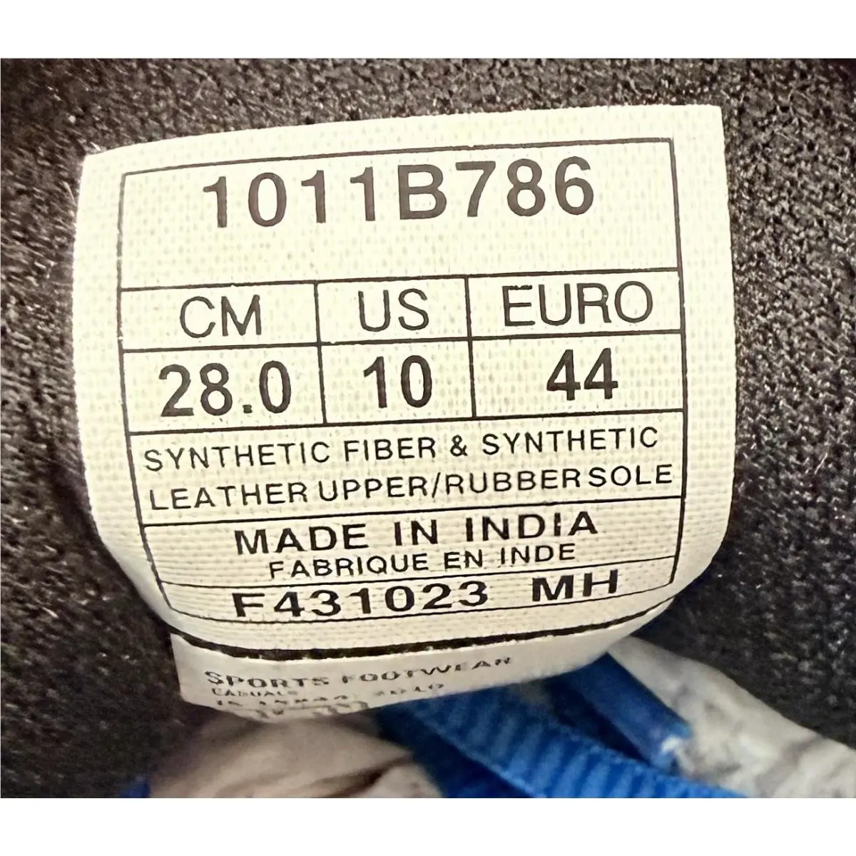 Asics shoes - ASICS Run Adapt - Run Adapt - 1011B786-400 - Blue 8