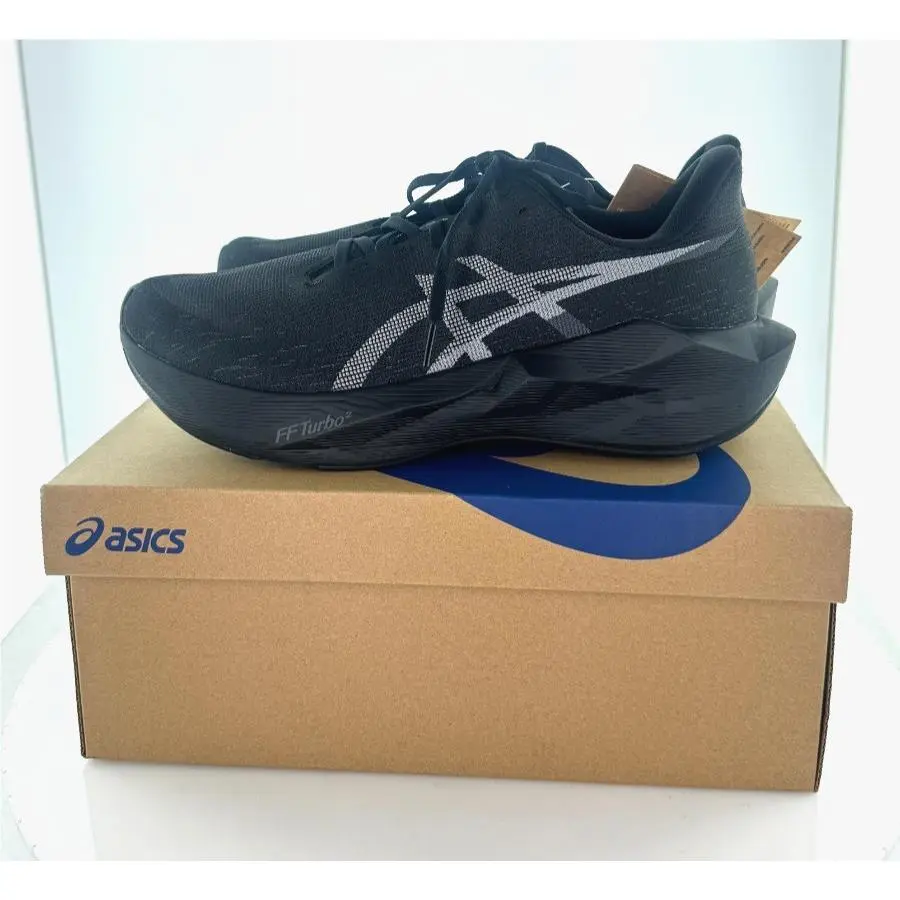 A8 Men`s Sz 11 M Asics Novablast 6 Running Shoes In Black