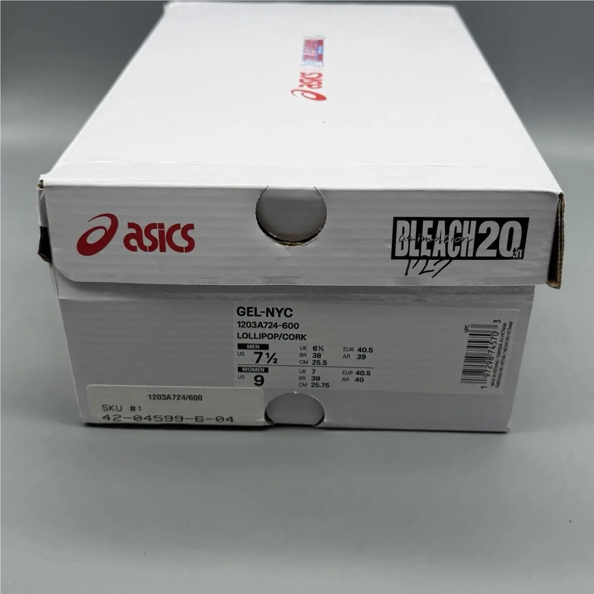 Asics shoes - ASICS Gel-NYC - 1203A724-600 - Red (UPC: 0197298745703) 16