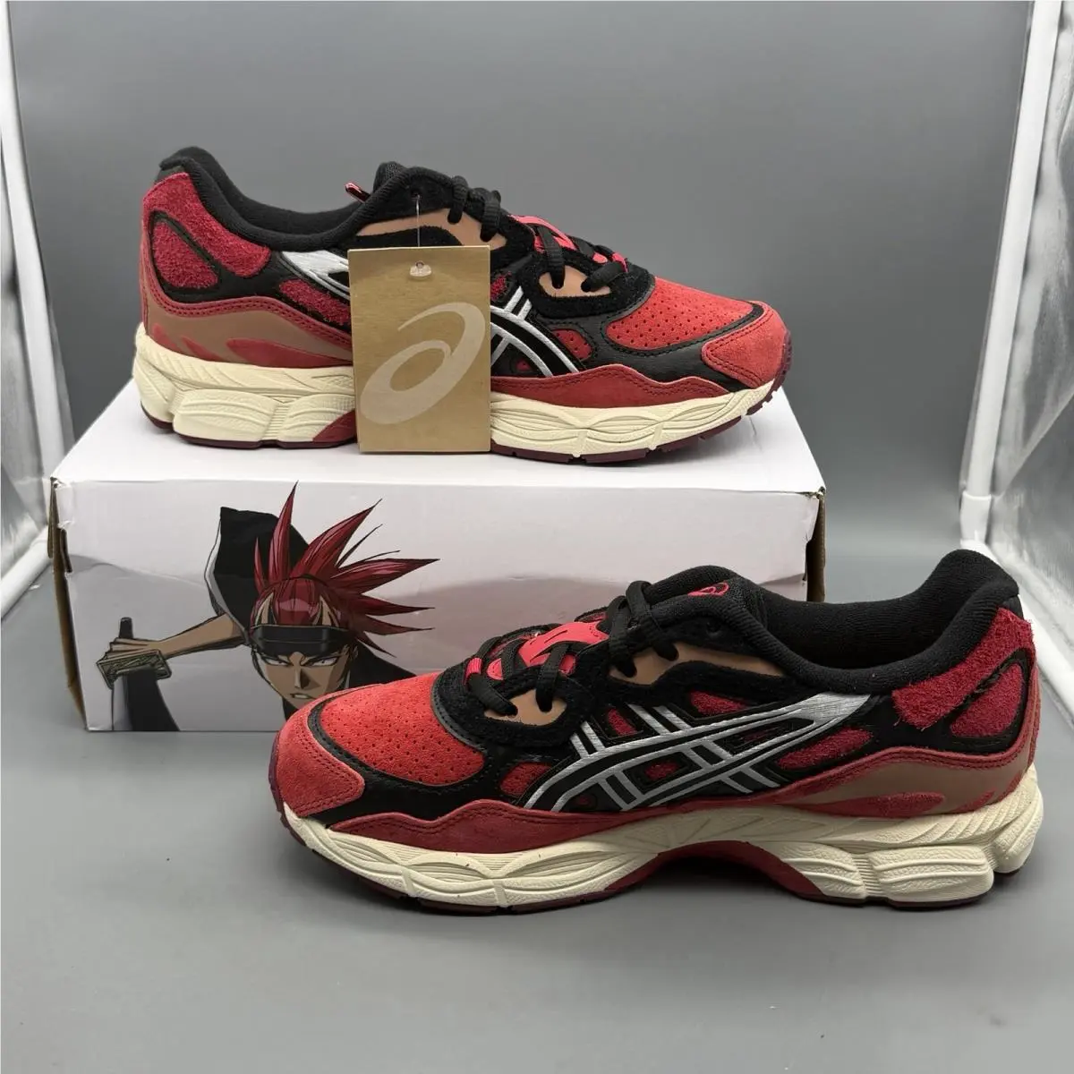 Asics shoes - ASICS Gel-NYC - 1203A724-600 - Red (UPC: 0197298745703) 1