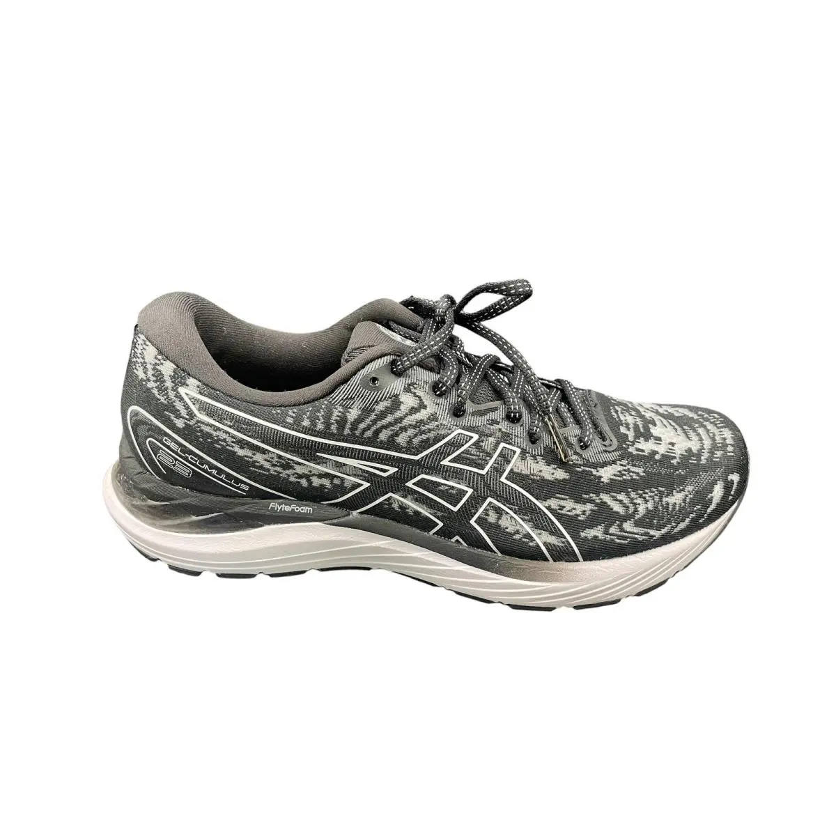 Asics Women Running Sneaker 1012A888 Gel-cumulus 23 Black White Size 9 M