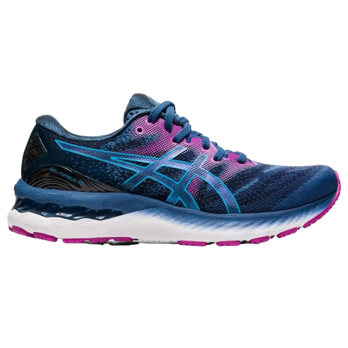 Asics Gel-nimbus 23 Grand Shark / Digital Aqua 1012A885-402 Women`s Size 6