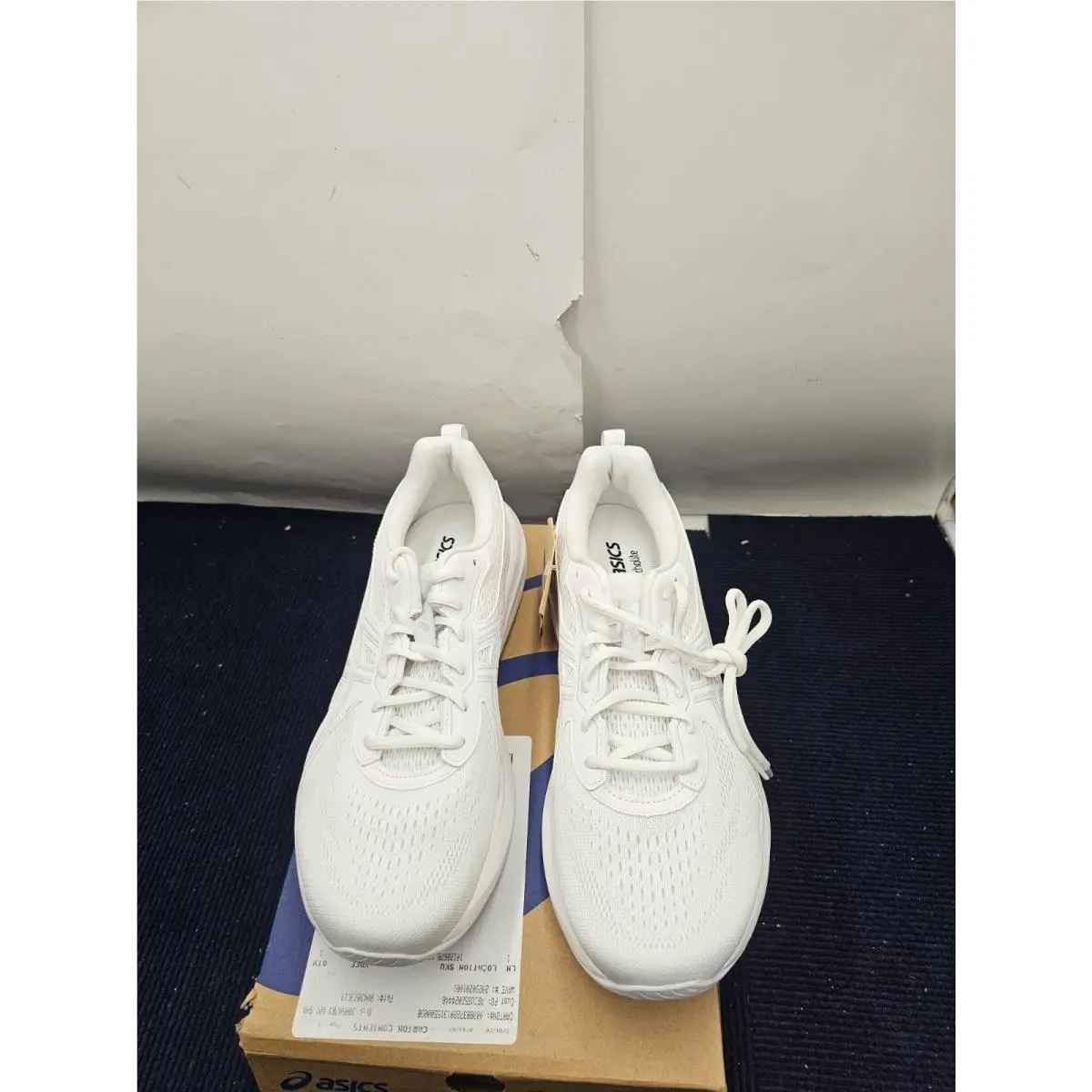 Asics shoes - GELCONTEND9 - GEL-CONTEND - White Glacier Grey (UPC: 197298509961) 0