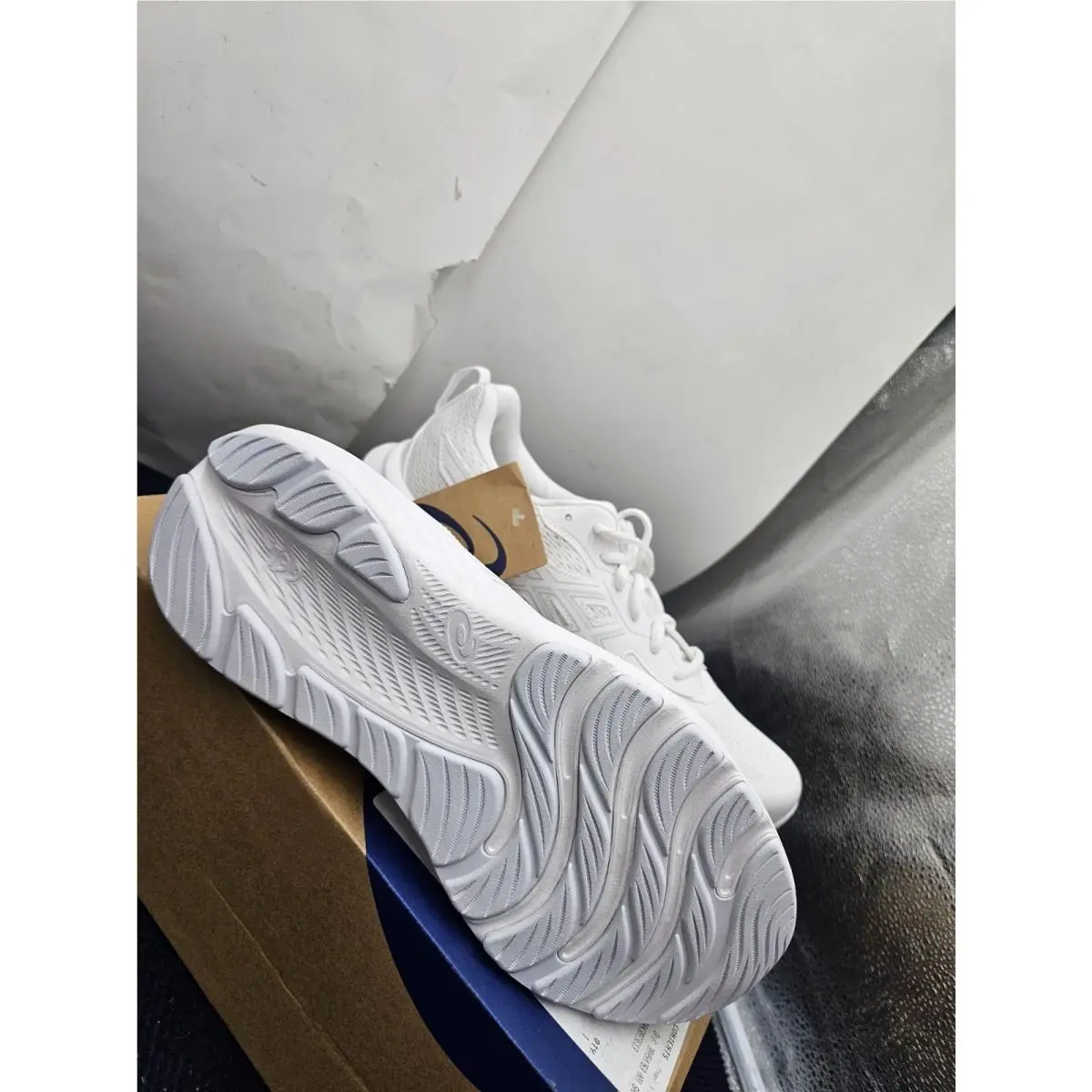 Asics shoes - GELCONTEND9 - GEL-CONTEND - White Glacier Grey (UPC: 197298509961) 2
