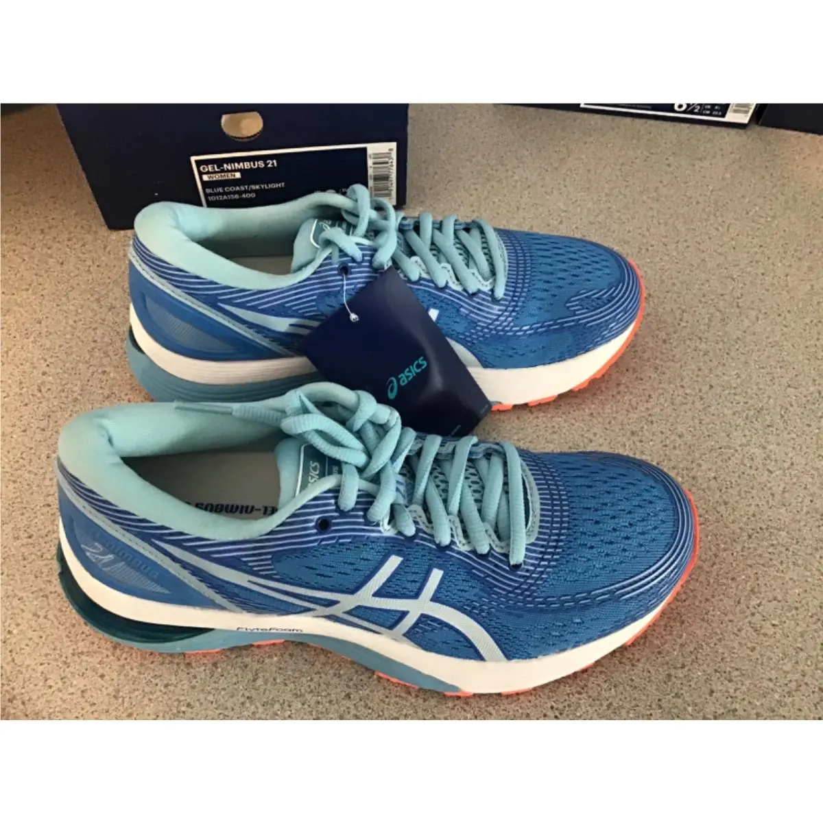 Asics shoes - Gel-Nimbus 21 - 1012A156-400 - Blue 0