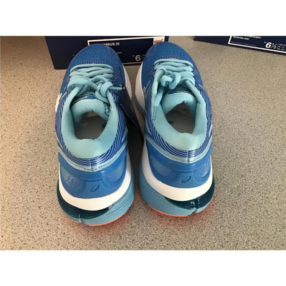 Asics shoes - Gel-Nimbus 21 - 1012A156-400 - Blue 3