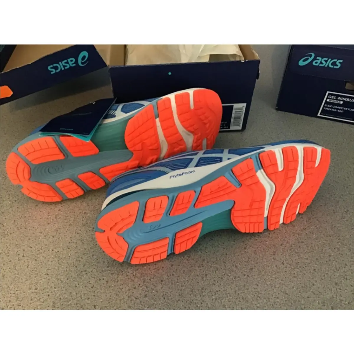 Asics shoes - Gel-Nimbus 21 - 1012A156-400 - Blue 4