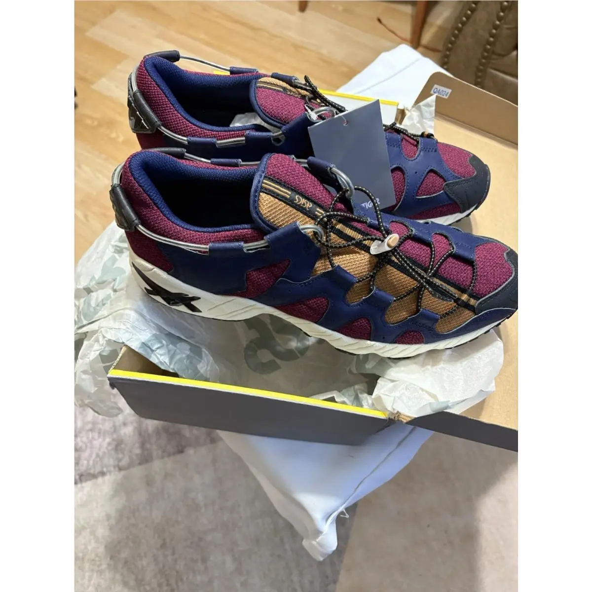 Asics Gel Mai Cordovan Peacoat Mens 1193A042-600 Beautiful Color Combo Sz12 Nwb