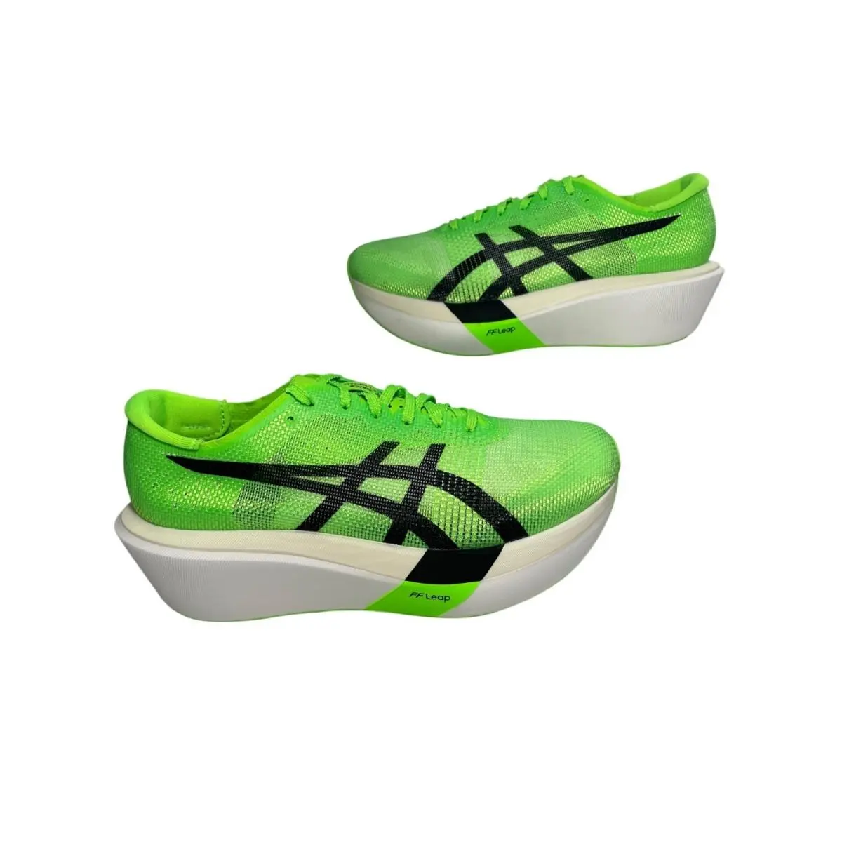 Asics Metaspeed Sky Tokyo Green Gecko Black Running Shoes Womens 8 Men`s 6.5