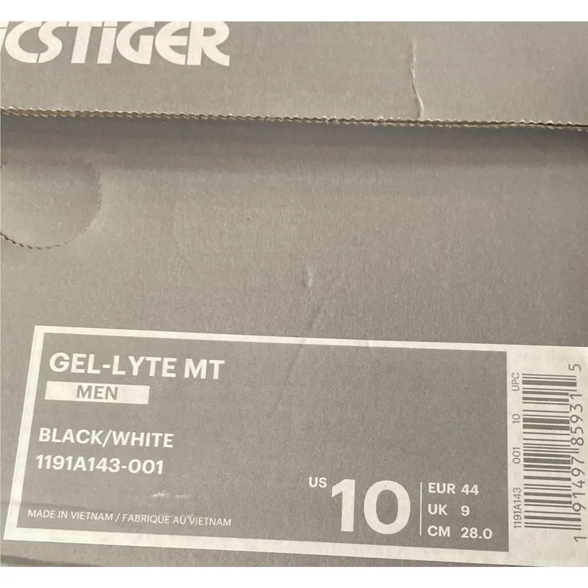 Asics shoes - ASICS GEL-Lyte - 1191A143 - Black 5